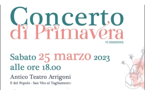 2023 Concerto di primavera - Ensamble stumentali Allievi del Conservatorio 